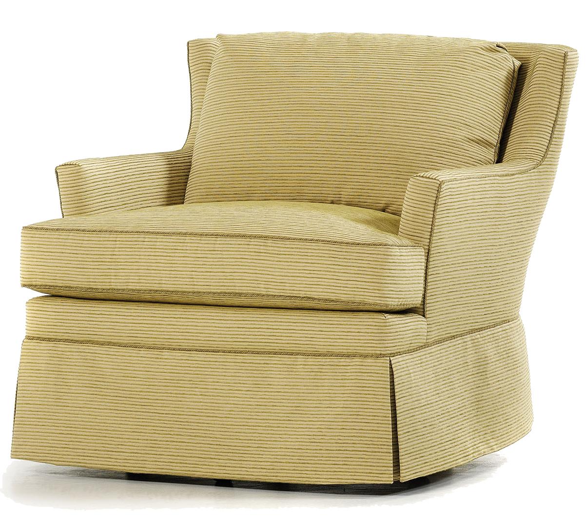 Jessica Charles Fine Upholstered Accents Kate Upholstered Swivel
